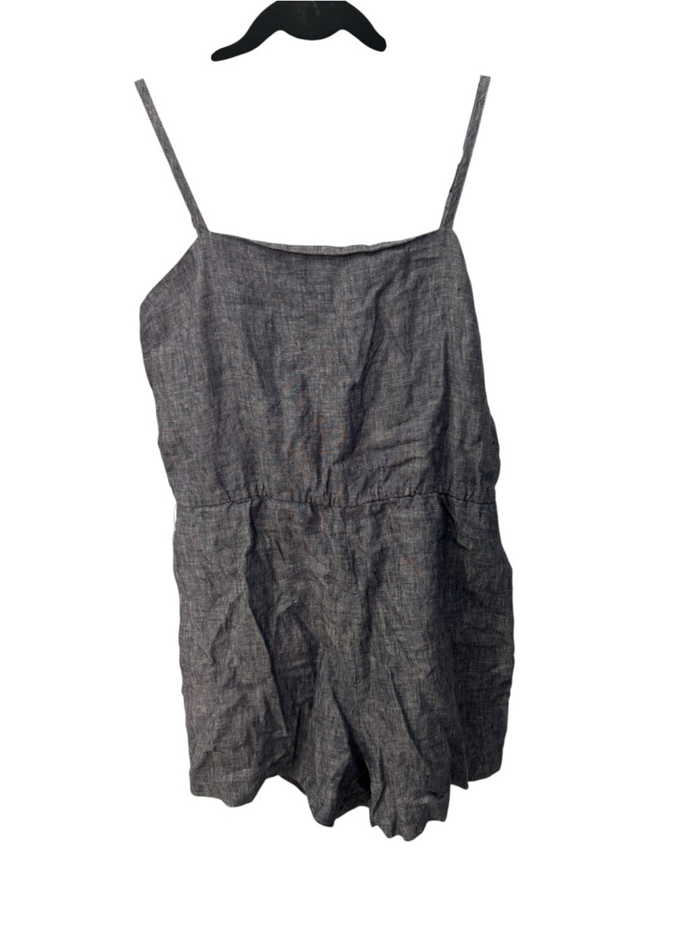 Cynthia Rowley Blue Chambray Spaghetti Strap Romper NWT size 6